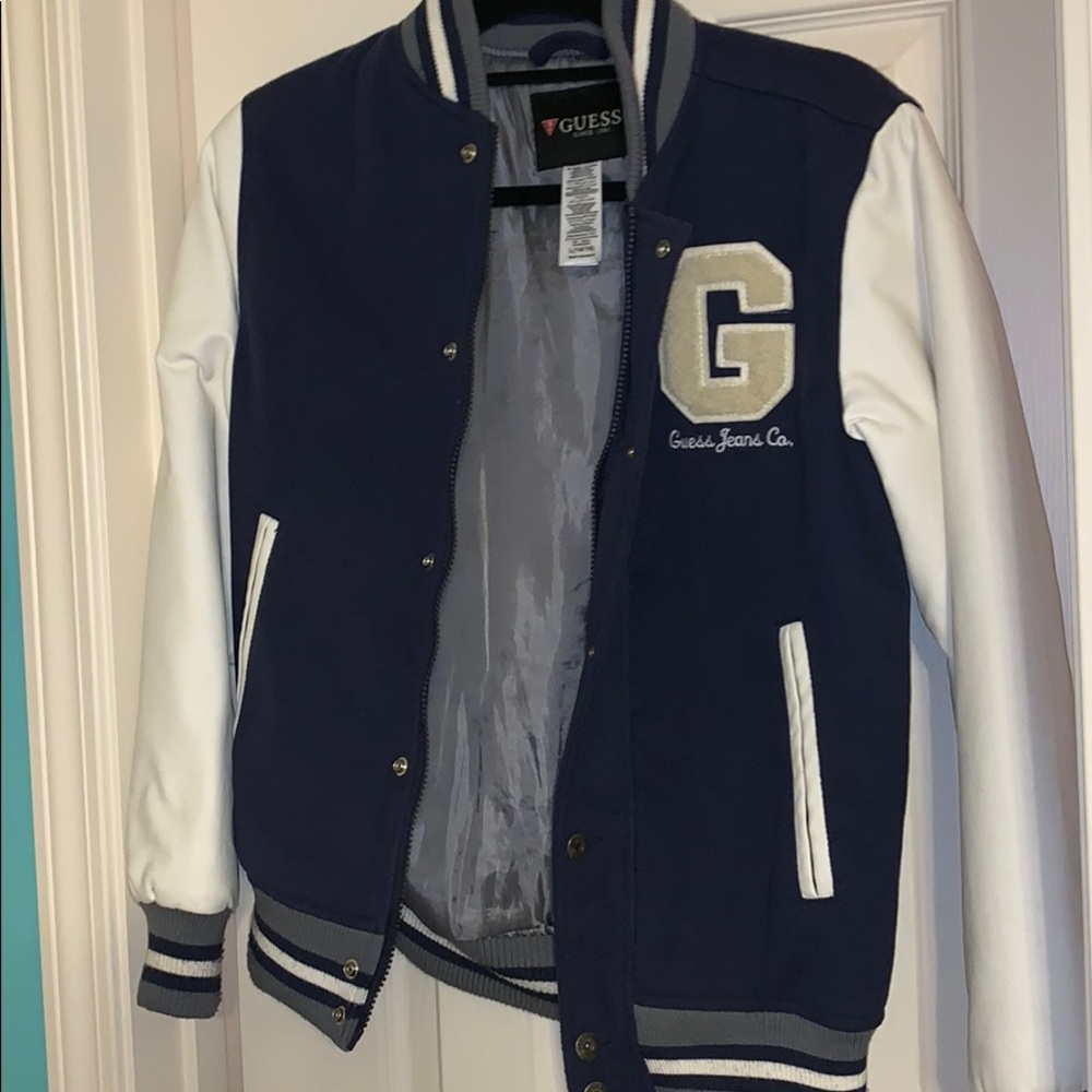 Vintage Guess Varsity Jacket